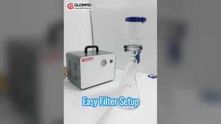 Instrucciones de instalación y uso para el dispositivo de filtración con núcleo de arena de vidrio