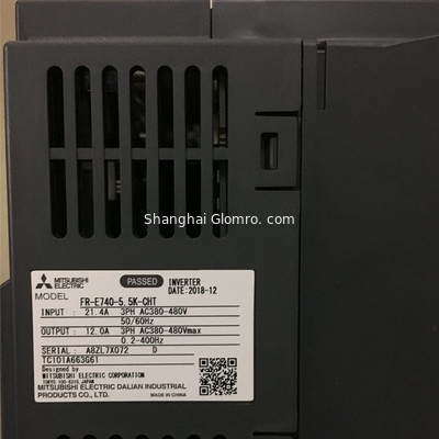 5.5KW 12A 3PH AC380V 50Hz Mitsubishi Frequency Converter FR-E740-5.5K-CHT