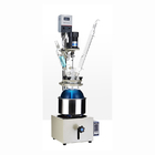 Jacketed Single Layer Glass Reactor Chemical Vacuum Mixing Reaction
