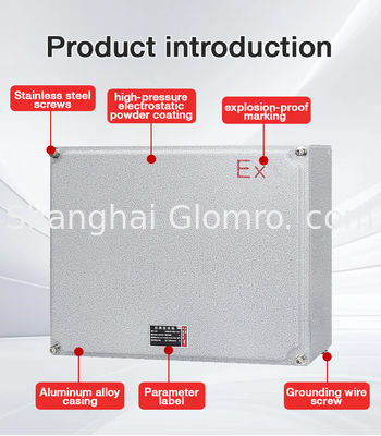 Industrial Explosion Proof Junction Box Enclosures Corrosion Proof Wiring Cabinet Ex Aluminum Alloy Shell