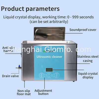 Dental-specific ultrasonic cleaner, used for cleaning glasses and jewelry, suitable for home oral care