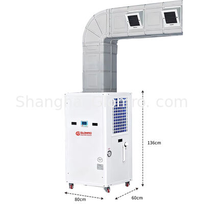 5HP 7HP 10HP 12HP 15HP Duct Type Evaporative Cooling Energy-Saving Air Conditioner High Quality Industrial Air Cooler