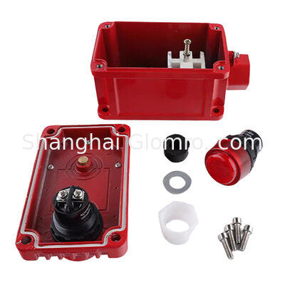Explosion-Proof Fire Alarm Button 1-Position or 1-Position with Indicator Light Exde(mb)IIC T6 Gb DC24V AC220V