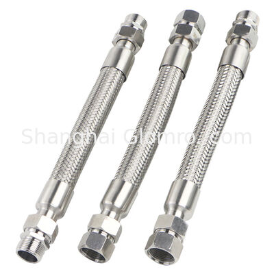 DN40 Cable Connection 304 Stainless Steel PVC Explosion-Proof Flexible Hose Anti-Explosive Electrical Flexible Pipes Conduit