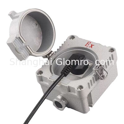 Hazardous Area Explosion Proof Socket Die Cast Aluminum 16A 3 Pin Wall Socket With Cable Gland