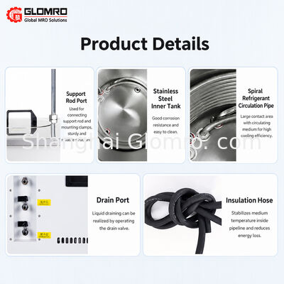 20L medium-sized low-temperature coolant circulation pump-Digital temperature control at 20℃ Used for laboratory batch synthesis experiments to cool reaction baths