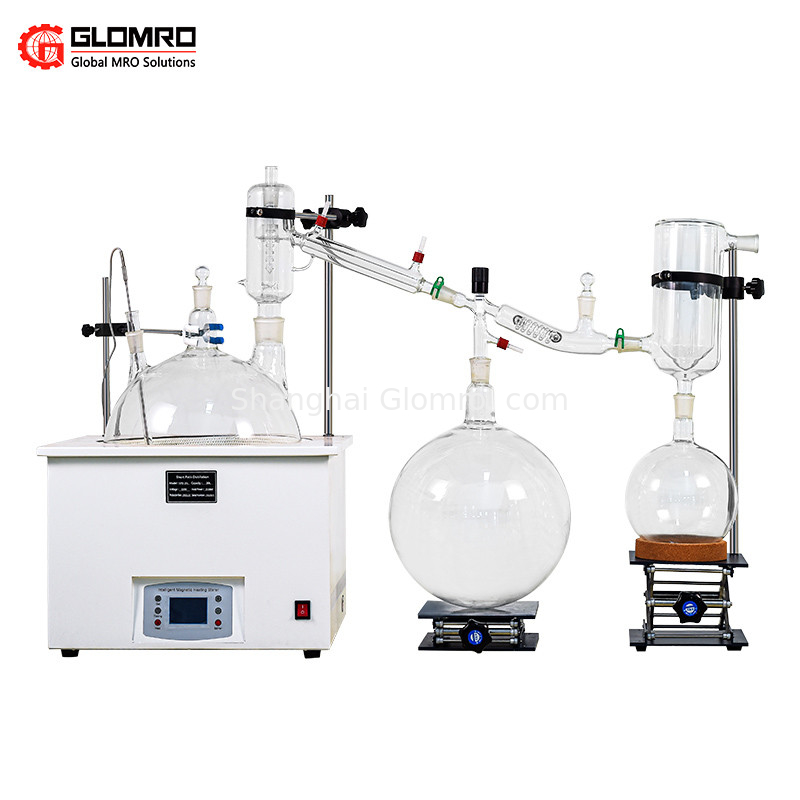 Vacuum Glass Short Path Molecular Distillation Equipment For Lab Industrial