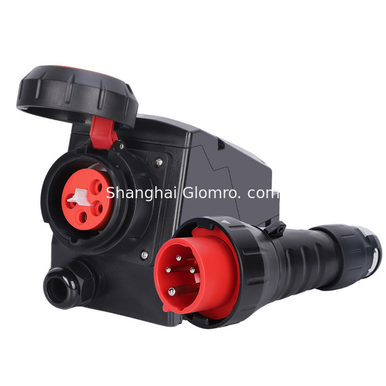 ATEX Industrial Socket And Plug 3p 4P 5P 125amp Waterproof Dustproof 125A 32a