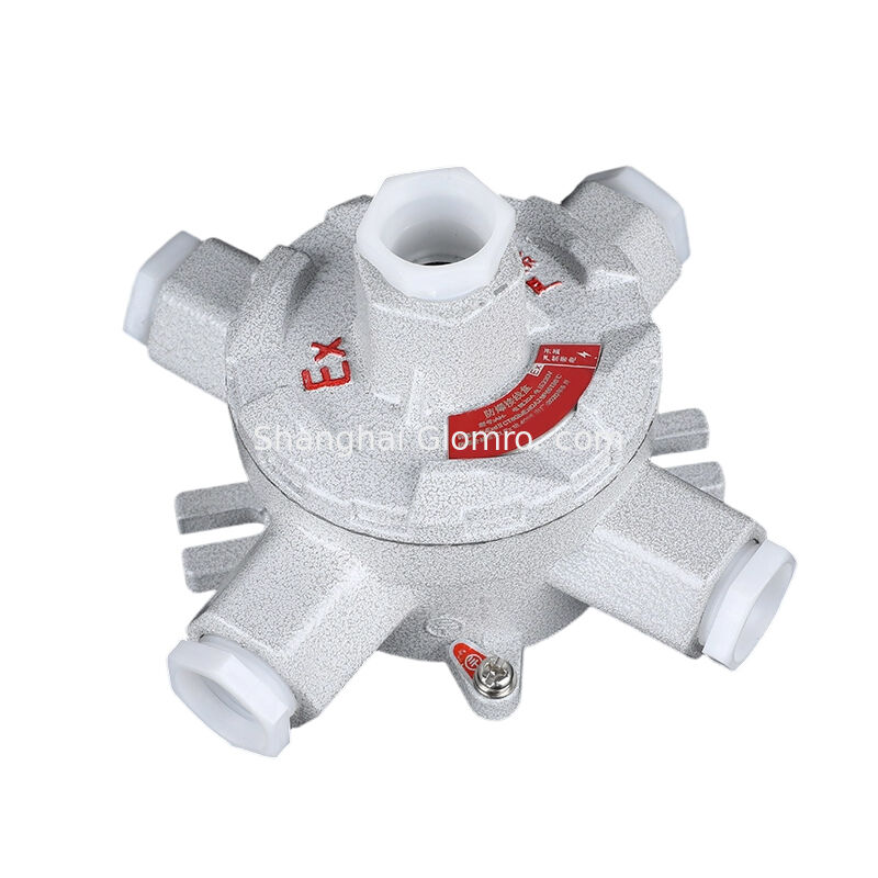 Type AH P65 Waterproof ATEX Explosion-Proof Junction Boxes Explosion Proof Exd IIC T6, Aluminum Alloy