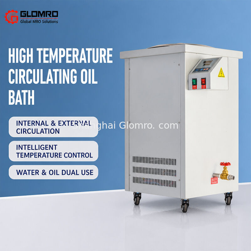 High-Temperature Circulating Oil Bath Pot, Laboratory Sealed Circulating Oil Bath Pot, Pid Digital Display Temperature Control Heating Equipment