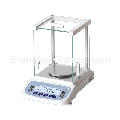 GLO Calibración Externa 120g 220g 320g 420g 520g 1000g Balanza Analítica de Capacidad Balanza de Precisión de Laboratorio 0.0001g para Joyería Báscula de Oro