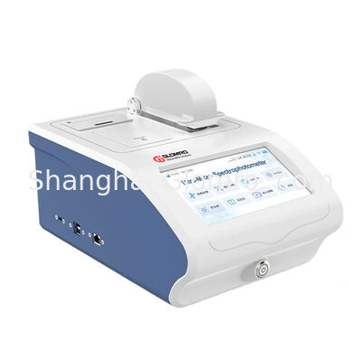 Espectrofotómetro ultramicro con tres longitudes de onda (230/260/280 Nm) para la detección de ácidos nucleicos y proteínas OD600