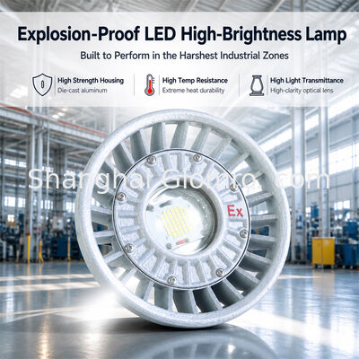 Lámpara LED antiexplosiva de alta luminosidad anticorrosión, Herramienta de iluminación industrial antiexplosiva, utilizada en túneles, fábricas, gasolineras y otros lugares