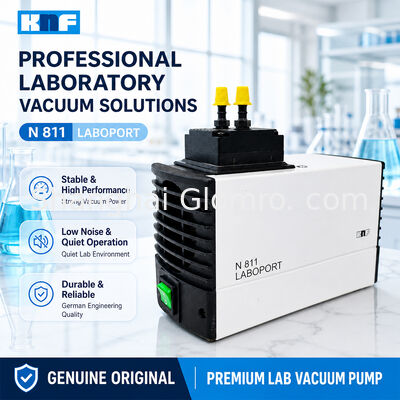 Original importado KNF N811KT.18 Bomba de vacío de diafragma libre de aceite libre de mantenimiento 24 horas de funcionamiento continuo para laboratorio